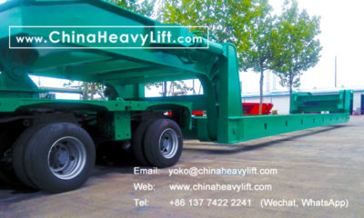 Extendable Telescopic Vessel Bridge And Modular Trailers For New